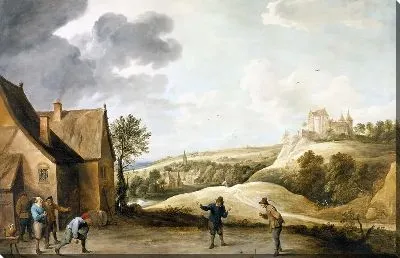 Картина Крестьяне