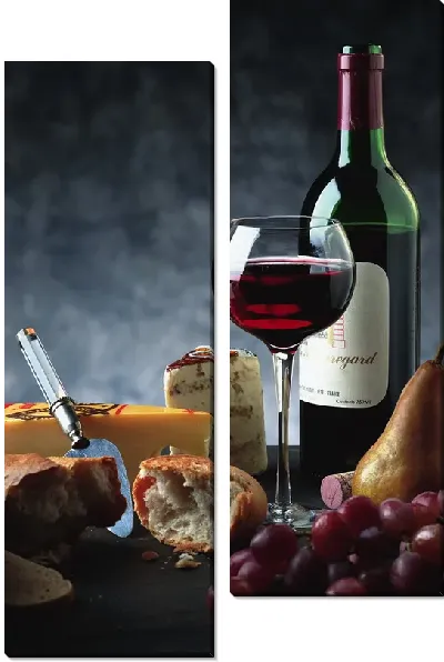 Модульная картина Вино №13