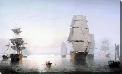 Картина Бостонская Гавань