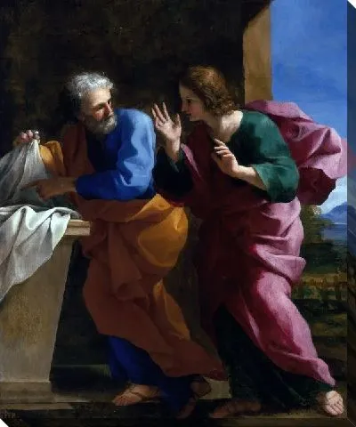 Картина Святой Джон и Святой Петр