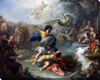 Картина Поединок