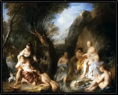 Картина Диана и Калистро