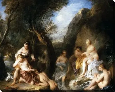 Картина Диана и Калистро