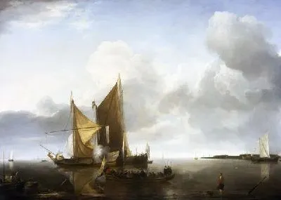 Корабли в море