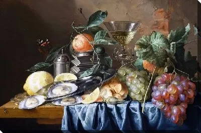 Натюрморт с виноградом