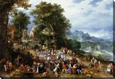 Картина Фламандская ярмарка