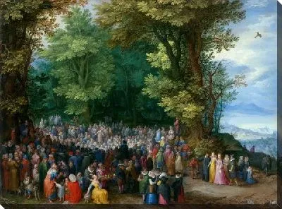 Картина Проповедь Иоанна Крестителя