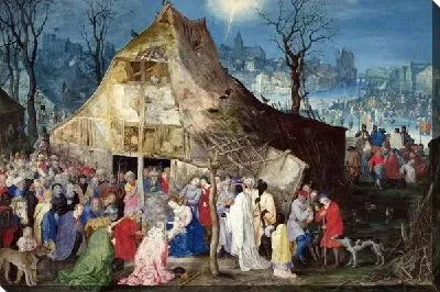 Картина Поклонение волхвов