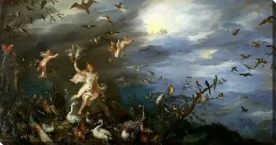 Картина Аллегория четырёх стихий. Земля