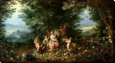 Картина Аллегория четырёх стихий. Воздух