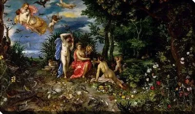 Картина Церера и четыре элемента