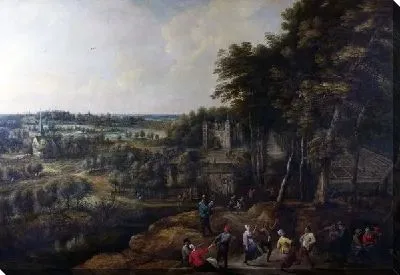 Картина Крестьяне