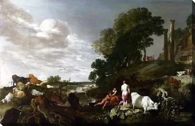 Картина Пейзаж с мифологическими фигурами