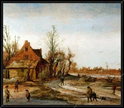 Зимний пейзаж №32