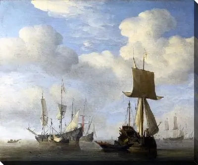 Картина Английские корабли