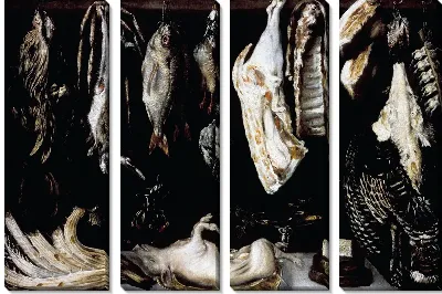 Картина Мясная лавка