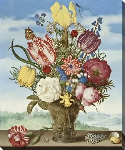 Картина Букет ярких цветов