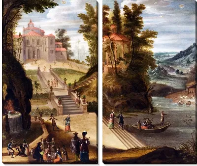 Картина Двенадцать месяцев в году серия