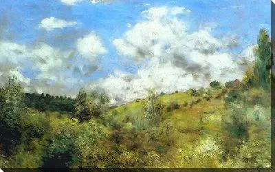 Картина маслом Порыв ветра