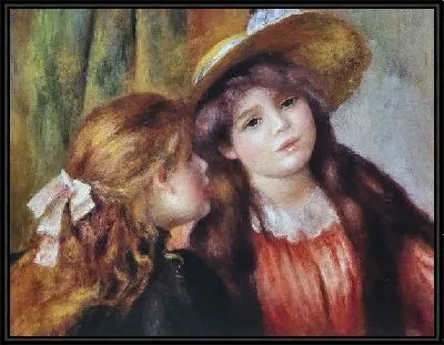 Картина Две девочки