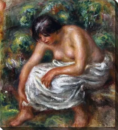 Картина маслом Купальщица №7