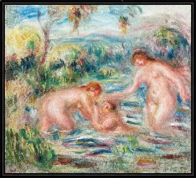 Картина Три купальщицы