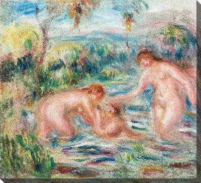 Постер Три купальщицы