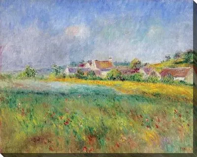 Картина маслом Деревенский пейзаж №16