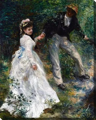 Картина маслом Прогулка №10