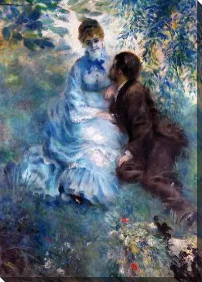 Картина маслом Влюбленные №3