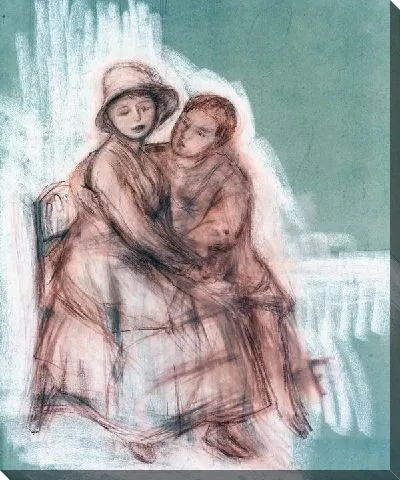 Картина маслом Влюбленные №4