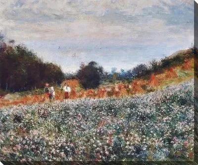 Картина маслом Сенокос