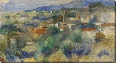 Картина маслом Вечерний пейзаж №7