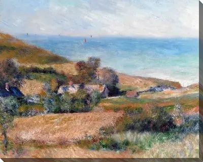 Картина маслом Вид на побережье №3