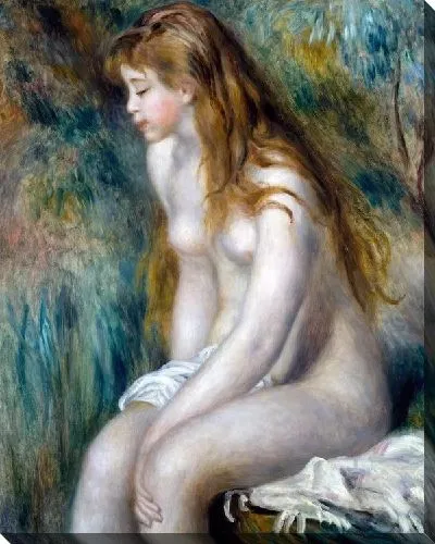 Картина маслом Купальщица №8