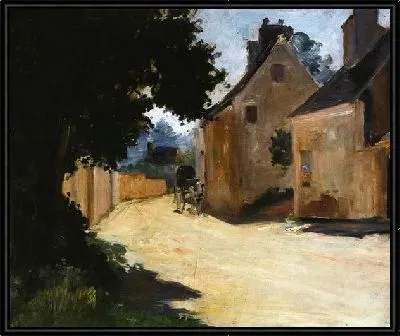 Картина Улица летом