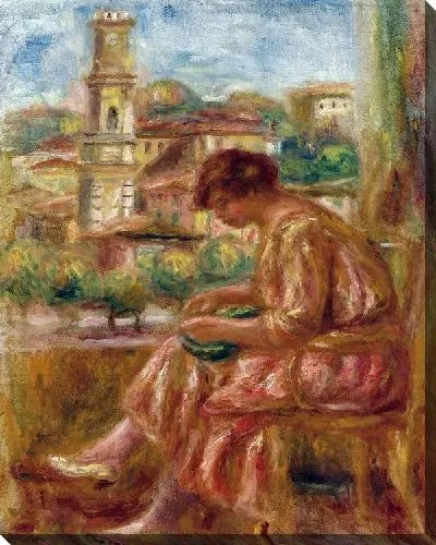 Картина маслом Женщина у окна