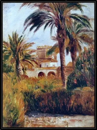 Картина Сад в Алжире