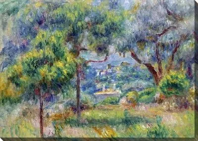 Картина маслом Вид с террасы