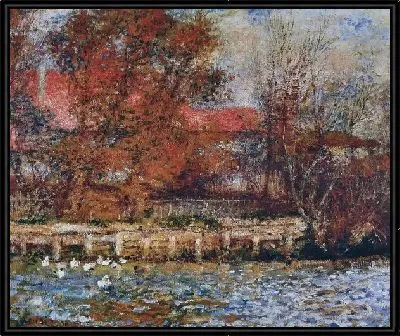 Пруд с утками