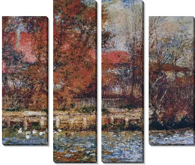 Пруд с утками