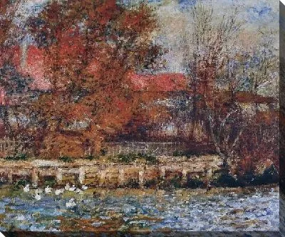 Пруд с утками