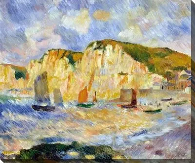 Картина маслом Море и скалы