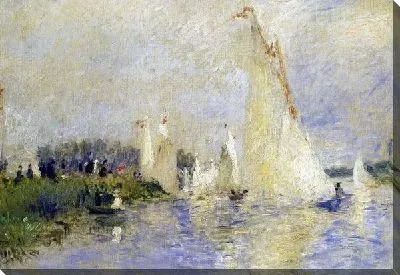 Картина маслом Регата