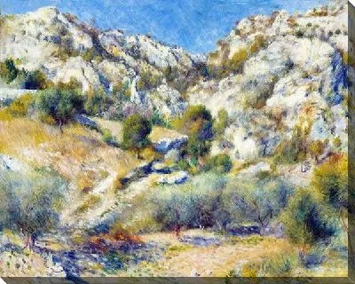 Картина маслом Скалистый пейзаж