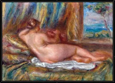 Картина Лежащая обнаженная