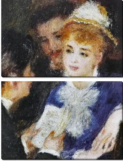 Модульная картина Чтение №4