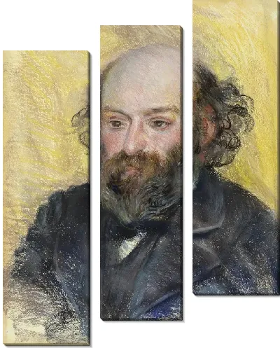 Модульная картина Портрет Сезана