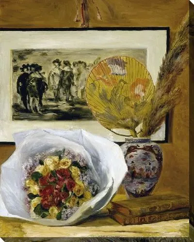 Картина маслом Натюрморт с букетом