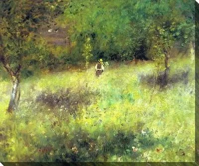 Картина маслом Весенний пейзаж